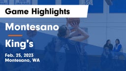 Montesano  vs King's  Game Highlights - Feb. 25, 2023