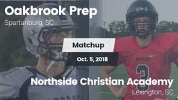 Matchup: Oakbrook Prep High vs. Northside Christian Academy  2018