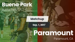 Matchup: Buena Park High vs. Paramount  2017