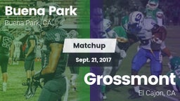 Matchup: Buena Park High vs. Grossmont  2017