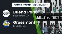 Recap: Buena Park  vs. Grossmont  2017