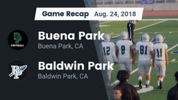 Recap: Buena Park  vs. Baldwin Park  2018