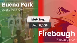 Matchup: Buena Park High vs. Firebaugh  2018
