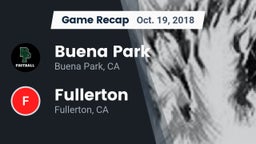 Recap: Buena Park  vs. Fullerton  2018