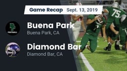 Recap: Buena Park  vs. Diamond Bar  2019