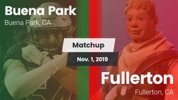 Matchup: Buena Park High vs. Fullerton  2019