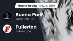 Recap: Buena Park  vs. Fullerton  2019
