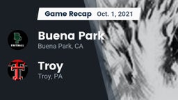 Recap: Buena Park  vs. Troy  2021