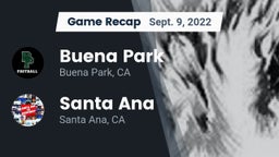 Recap: Buena Park  vs. Santa Ana  2022