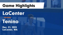LaCenter  vs Tenino  Game Highlights - Dec. 21, 2023