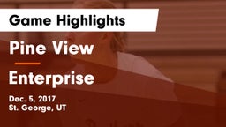 Pine View  vs Enterprise Game Highlights - Dec. 5, 2017