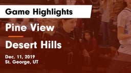 Pine View  vs Desert Hills  Game Highlights - Dec. 11, 2019