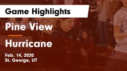 Pine View  vs Hurricane  Game Highlights - Feb. 14, 2020