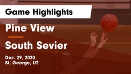 Pine View  vs South Sevier  Game Highlights - Dec. 29, 2020