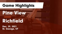 Pine View  vs Richfield  Game Highlights - Dec. 29, 2021
