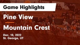 Pine View  vs Mountain Crest  Game Highlights - Dec. 10, 2022
