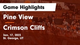 Pine View  vs Crimson Cliffs  Game Highlights - Jan. 17, 2023