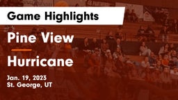 Pine View  vs Hurricane  Game Highlights - Jan. 19, 2023