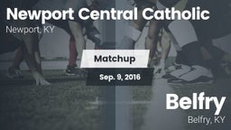 Matchup: Newport Central vs. Belfry  2016