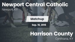 Matchup: Newport Central vs. Harrison County  2016