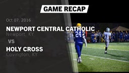 Recap: Newport Central Catholic  vs. Holy Cross  2016