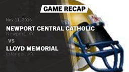 Recap: Newport Central Catholic  vs. Lloyd Memorial  2016