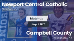 Matchup: Newport Central vs. Campbell County  2017