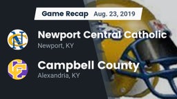 Recap: Newport Central Catholic  vs. Campbell County  2019