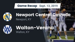 Recap: Newport Central Catholic  vs. Walton-Verona  2019
