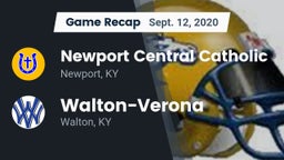 Recap: Newport Central Catholic  vs. Walton-Verona  2020