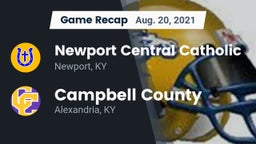 Recap: Newport Central Catholic  vs. Campbell County  2021