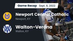 Recap: Newport Central Catholic  vs. Walton-Verona  2022