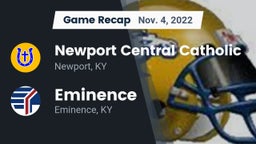 Recap: Newport Central Catholic  vs. Eminence  2022