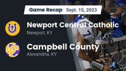 Recap: Newport Central Catholic  vs. Campbell County  2023