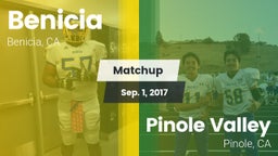 Matchup: Benicia  vs. Pinole Valley  2017