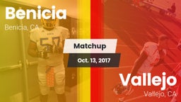 Matchup: Benicia  vs. Vallejo  2017