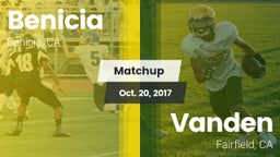 Matchup: Benicia  vs. Vanden  2017