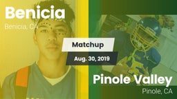 Matchup: Benicia  vs. Pinole Valley  2019