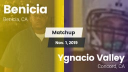 Matchup: Benicia  vs. Ygnacio Valley  2019