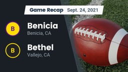 Recap: Benicia  vs. Bethel  2021