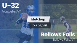 Matchup: U-32  vs. Bellows Falls  2017