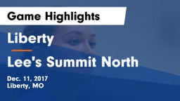 Liberty  vs Lee's Summit North  Game Highlights - Dec. 11, 2017