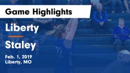 Liberty  vs Staley  Game Highlights - Feb. 1, 2019
