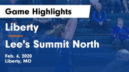 Liberty  vs Lee's Summit North  Game Highlights - Feb. 6, 2020