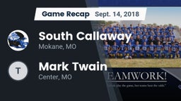 Recap: South Callaway  vs. Mark Twain  2018