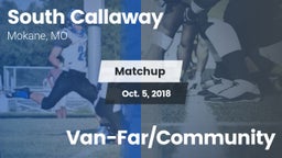 Matchup: South Callaway High vs. Van-Far/Community 2018