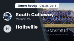 Recap: South Callaway  vs. Hallsville 2018