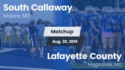Matchup: South Callaway High vs. Lafayette County  2019