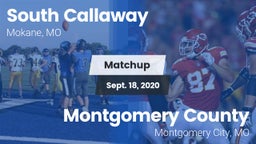 Matchup: South Callaway High vs. Montgomery County  2020