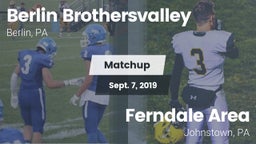 Matchup: Berlin vs. Ferndale  Area  2019